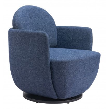 ZUO - Bant Swivel Chair in Blue