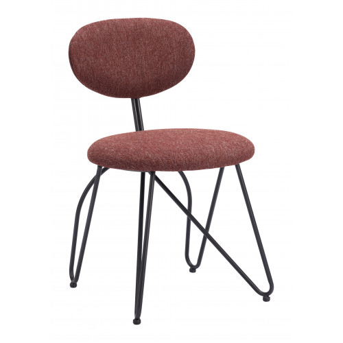 ZUO Novi Dining Chair (Set of 2) - Maroon Brown