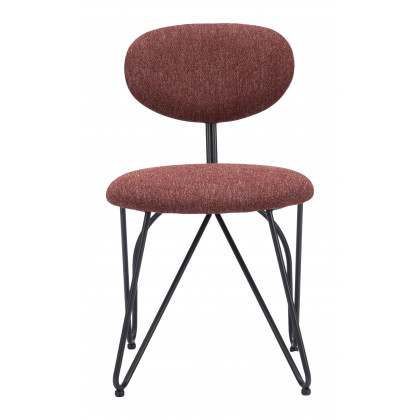 ZUO Novi Dining Chair (Set of 2) - Maroon Brown