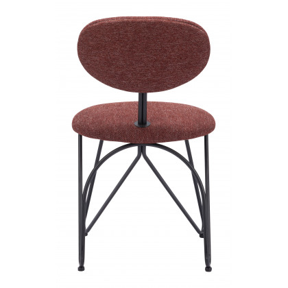 ZUO Novi Dining Chair (Set of 2) - Maroon Brown