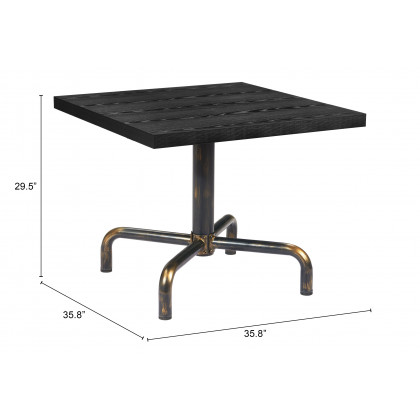 ZUO - Neum Bistro Table in Black