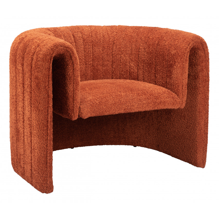 ZUO Viana Accent Chair - Burnt Orange