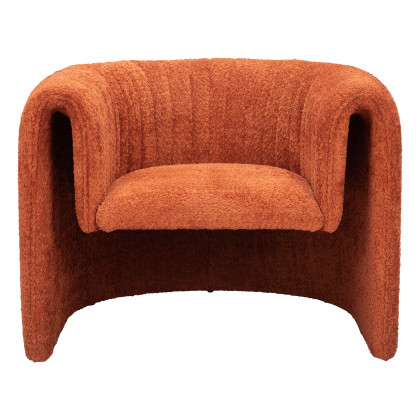 ZUO Viana Accent Chair - Burnt Orange