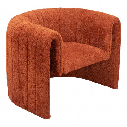 ZUO Viana Accent Chair - Burnt Orange