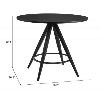 ZUO - Dinos Dining Table in Black