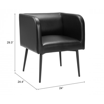 ZUO Horbat Dining Chair - Black