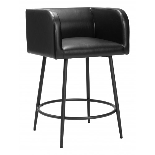 ZUO Horbat Counter Stool (Set of 2) - Black
