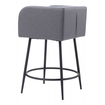 ZUO Horbat Counter Stool (Set of 2) - Gray