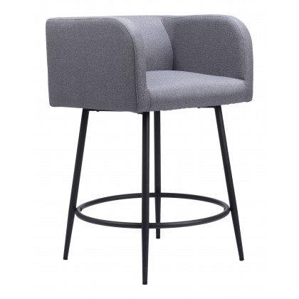 ZUO Horbat Counter Stool (Set of 2) - Gray