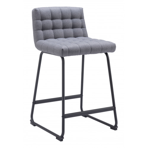 ZUO Pago Counter Stool (Set of 2) - Gray