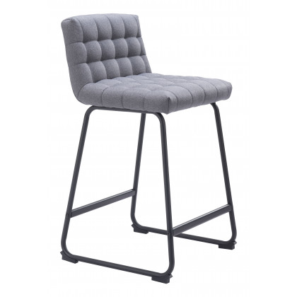 ZUO Pago Counter Stool (Set of 2) - Gray