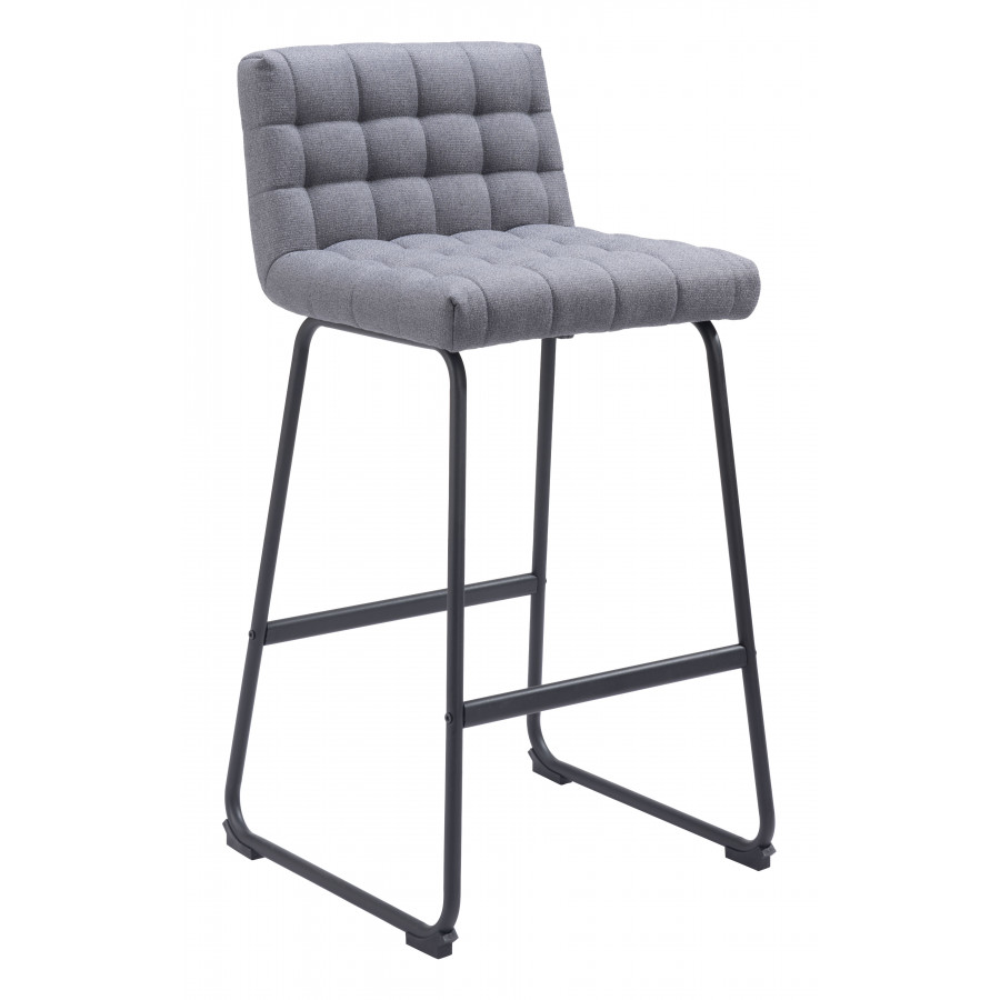 ZUO Pago Barstool (Set of 2) - Gray