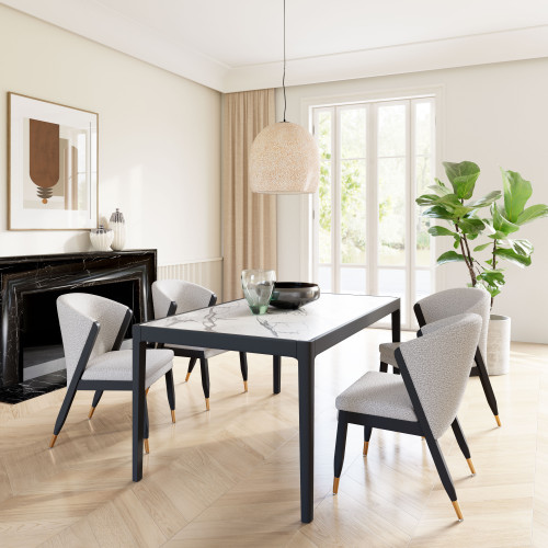 ZUO - Tokai Dining Table in White