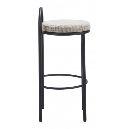 ZUO - Sisal Barstool (Set of 2) in Beige Tweed