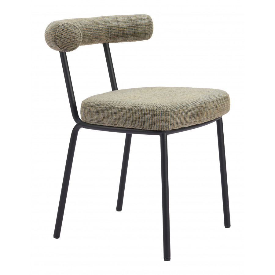 ZUO - Kede Dining Chair (Set of 2) in Green Tweed