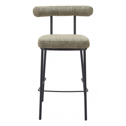 ZUO - Kede Barstool in Green Tweed