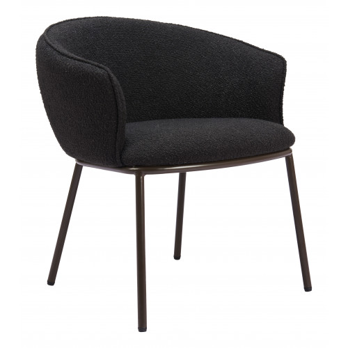 ZUO Essen Dining Chair - Black/Bronze