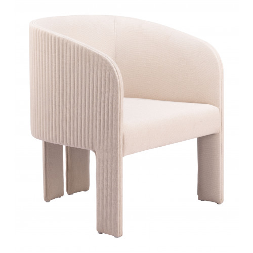 ZUO Hull Accent Chair - Beige