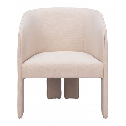 ZUO Hull Accent Chair - Beige