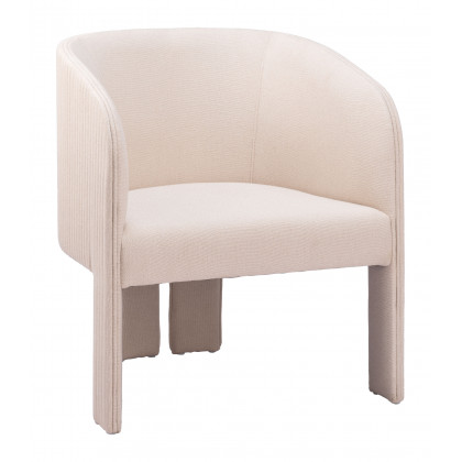 ZUO Hull Accent Chair - Beige