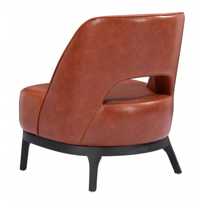 ZUO Mistley Accent Chair - Brown