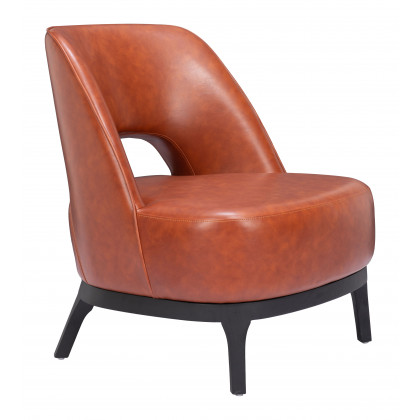 ZUO Mistley Accent Chair - Brown