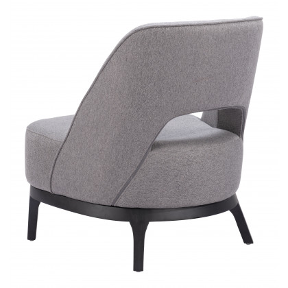 ZUO Mistley Accent Chair - Gray