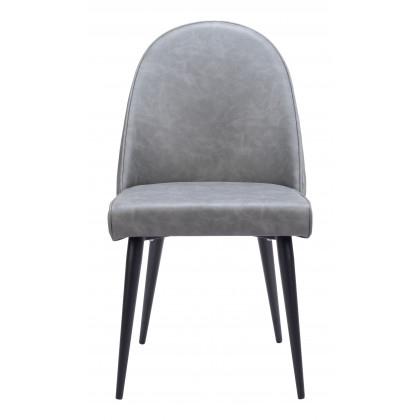 ZUO Silloth Armless Dining Chair (Set of 2) - Gray