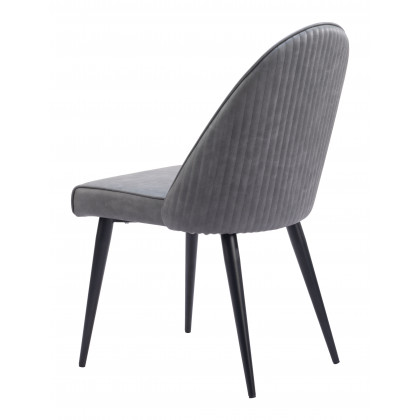 ZUO Silloth Armless Dining Chair (Set of 2) - Gray