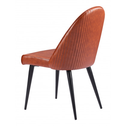 ZUO Silloth Armless Dining Chair (Set of 2) - Brown