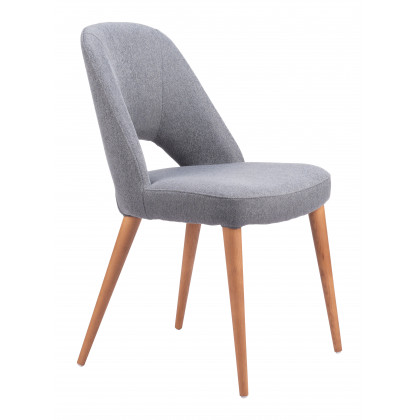 ZUO Leith Dining Chair (Set of 2) - Gray