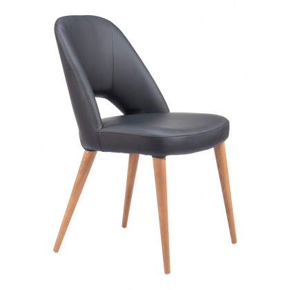 ZUO Leith Dining Chair (Set of 2) - Black