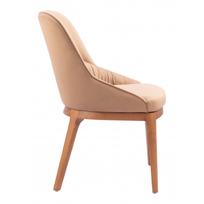 ZUO Ayr Dining Chair (Set of 2) - Tan