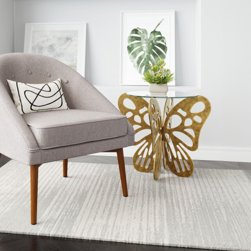 ZUO - Motyl Accent Table in Gold