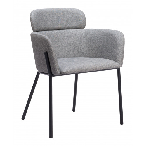 ZUO Bremor Dining Chair (Set of 2) - Slate Gray