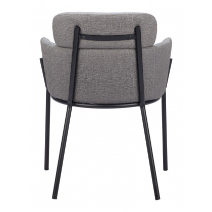 ZUO Bremor Dining Chair (Set of 2) - Slate Gray