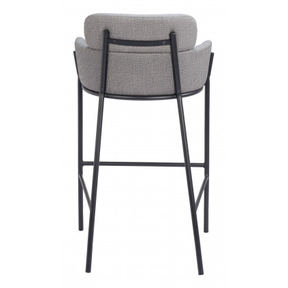 ZUO Bremor Barstool - Slate Gray