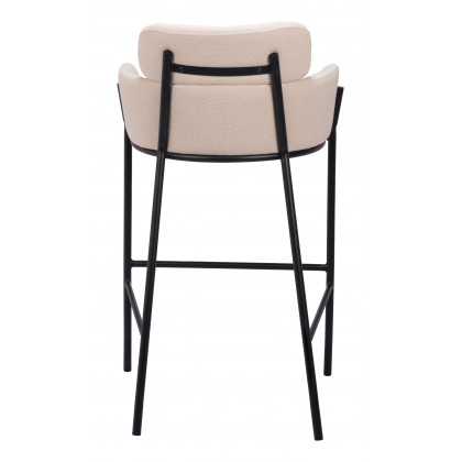 ZUO Bremor Barstool - Beige