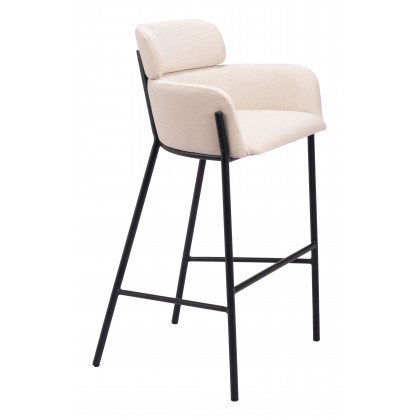 ZUO Bremor Barstool - Beige