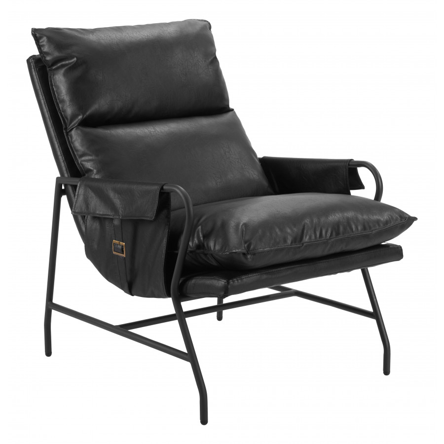 ZUO - Halaus Accent Chair in Black