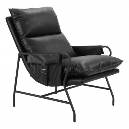ZUO - Halaus Accent Chair in Black