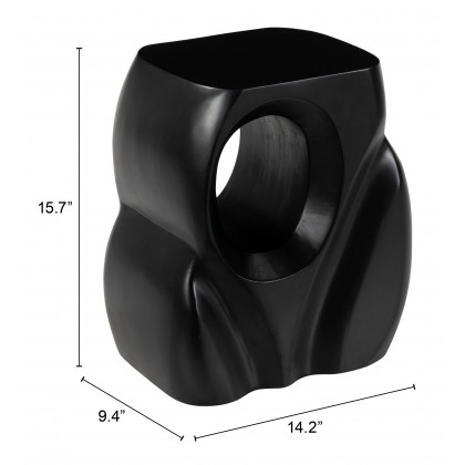 ZUO - Trung Side Table in Black