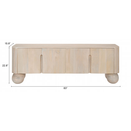 ZUO - Kuti Entertainment Stand in Natural