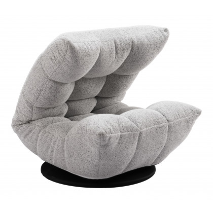 ZUO - Down Go Swivel Chair in Ash Gray