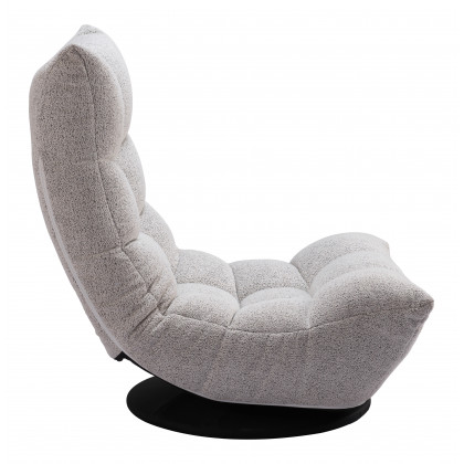 ZUO - Down Go Swivel Chair in Ash Gray