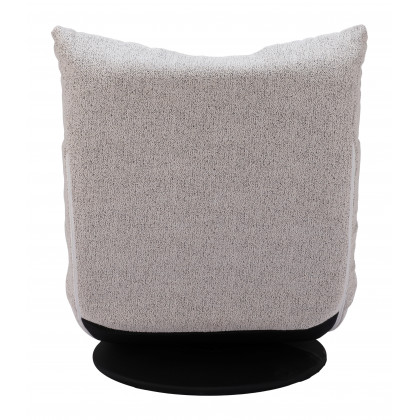 ZUO - Down Go Swivel Chair in Ash Gray