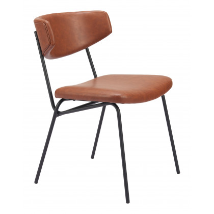 ZUO Charon Dining Chair (Set of 2) - Vintage Brown