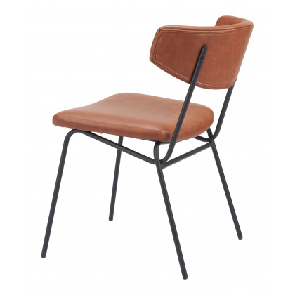 ZUO Charon Dining Chair (Set of 2) - Vintage Brown