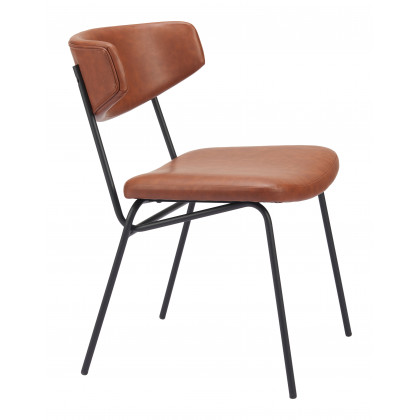 ZUO Charon Dining Chair (Set of 2) - Vintage Brown