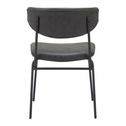 ZUO Charon Dining Chair (Set of 2) - Vintage Black